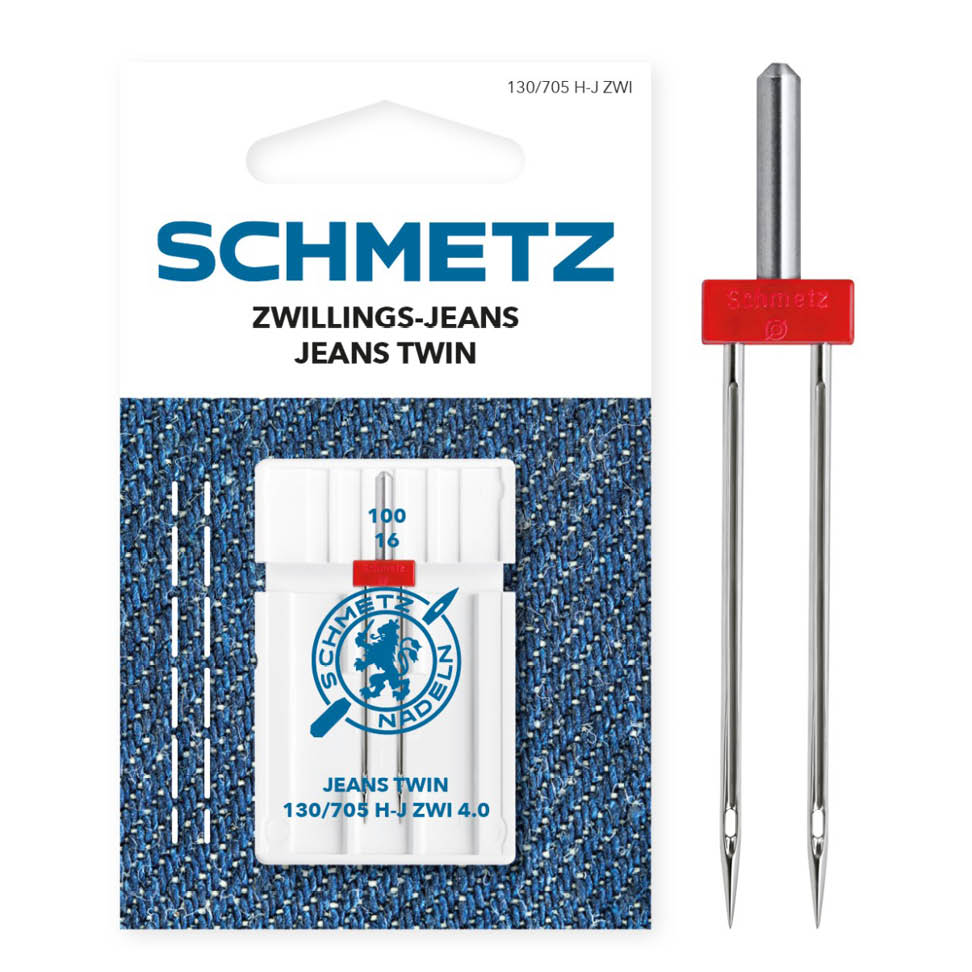 Zwillings-Jeans-Nadel