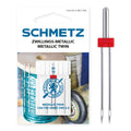 Zwillings-Metallic-Nadel