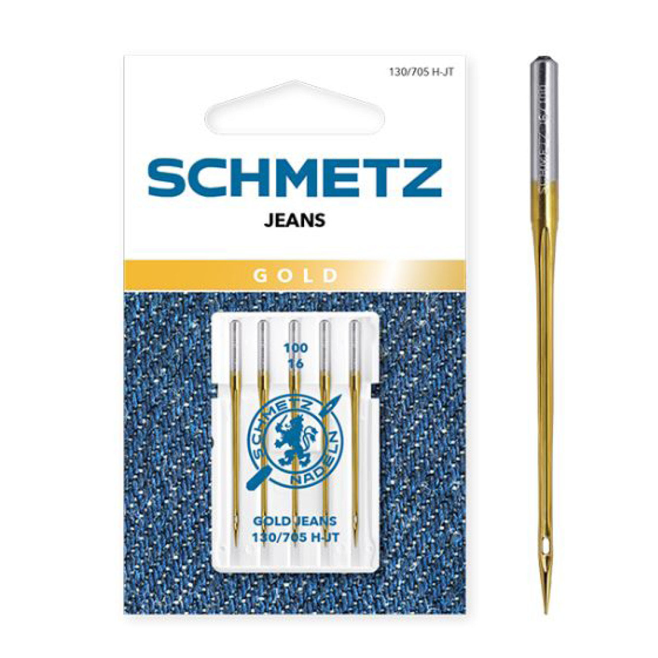 Jeans Gold Nadeln