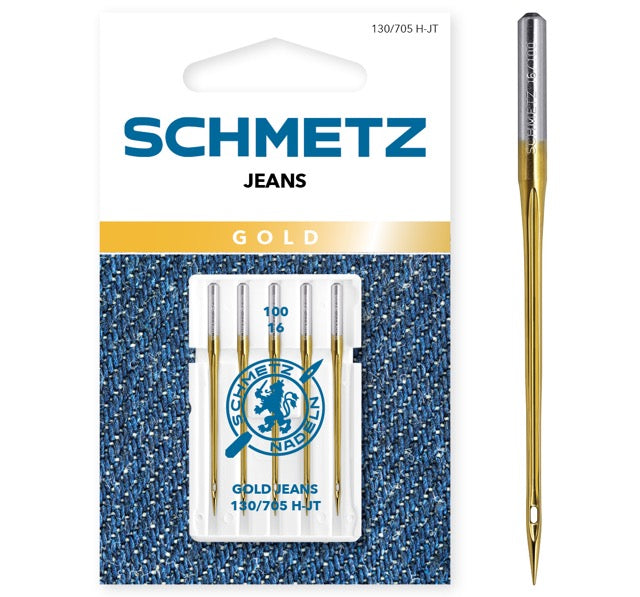 Jeans Gold Nadeln