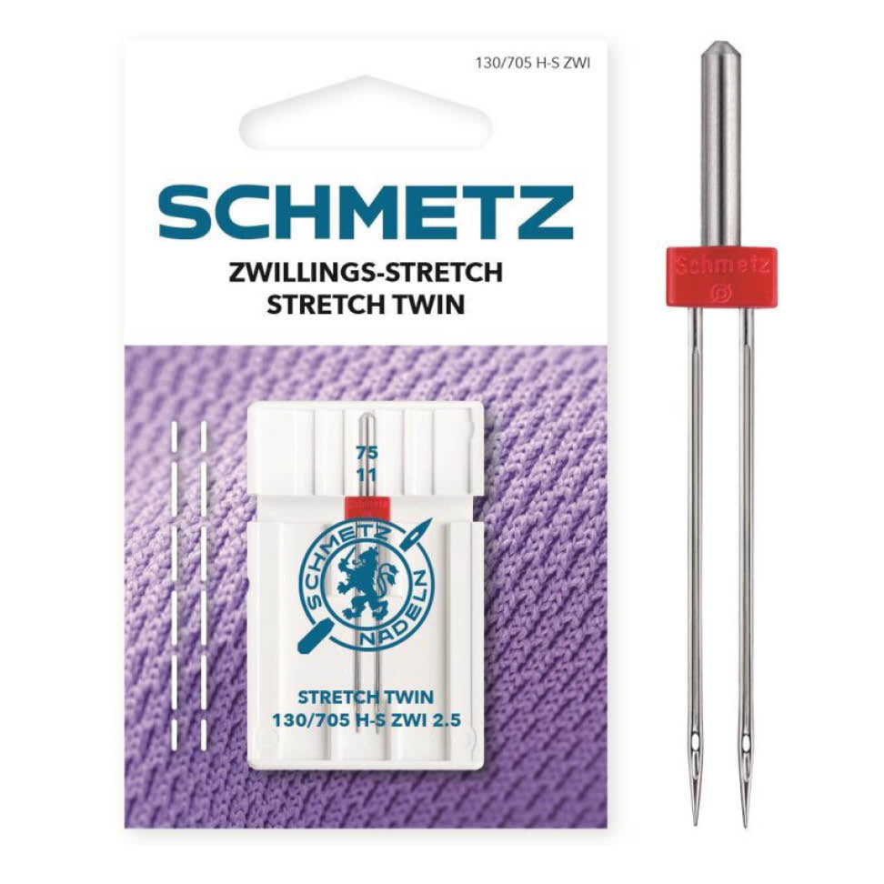 Zwillings-Stretch-Nadel
